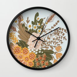 Ikebana #1 Wall Clock