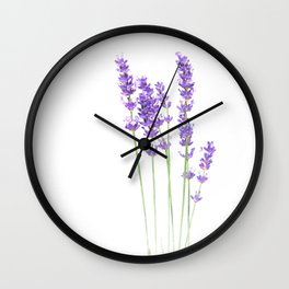 Lavender Wall Clock