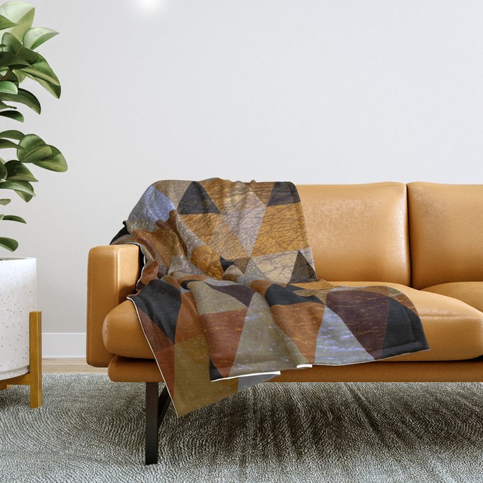 Abstract #362 Throw Blanket