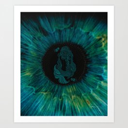 The Mermaid Abyss Art Print