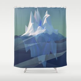 ICEBERG Shower Curtain