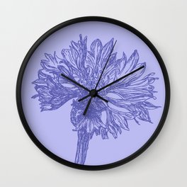 Cornflower Wall Clock