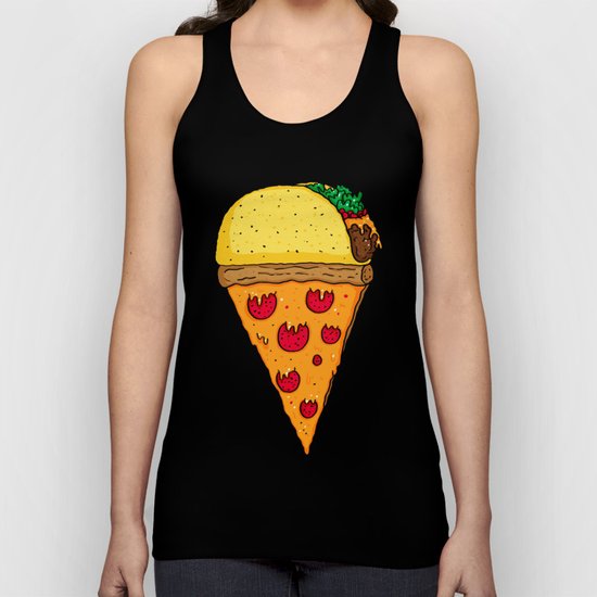 Taco Pizza Cone Unisex Tank Top