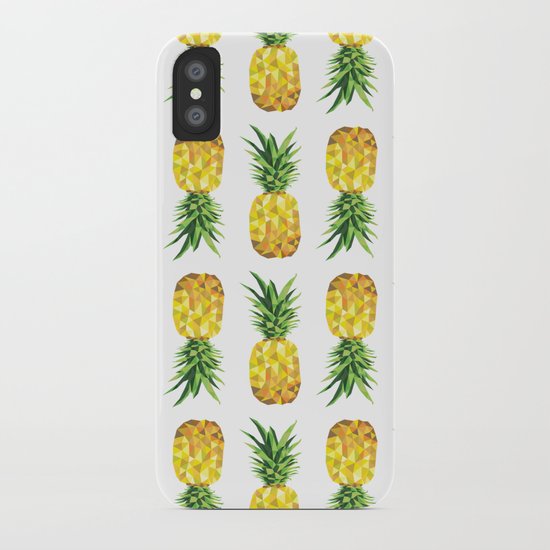 Pineapple Abstract Triangular iPhone Case