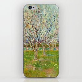 Vincent van Gogh "Orchard in Blossom (Plum Trees)" iPhone Skin