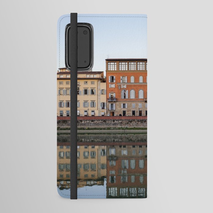 Florence Reflected in the Arno  |  Travel Photography Android Wallet Case