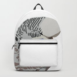 Grey Budgie Backpack