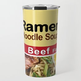 Ramen Noodle Soup - Beef Flavor Travel Mug