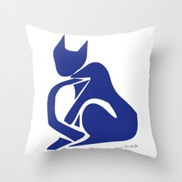 Henri Matisse - Le Chat Bleu (Blue Cat) Artwork - Prints, Posters, Tshirts, Bags, Mugs, Men, Throw Pillow