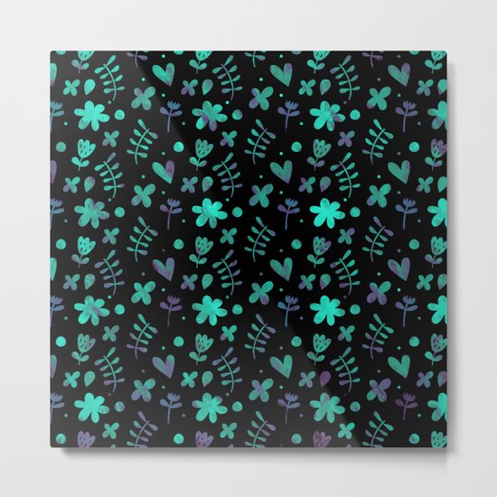 Colorful Lovely Pattern V Metal Print
