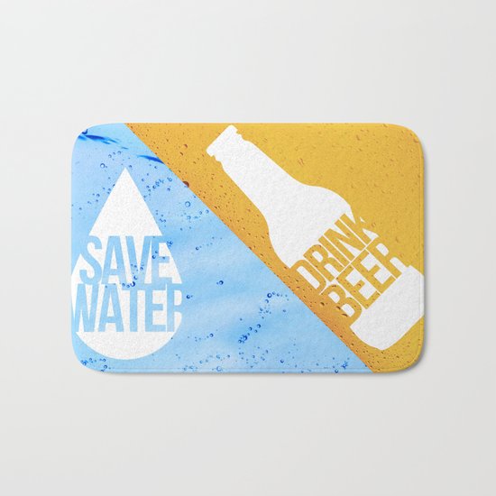 Save Water Bath Mat