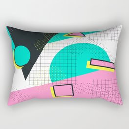 Arbitrary Memphis - Abstract Art Rectangular Pillow