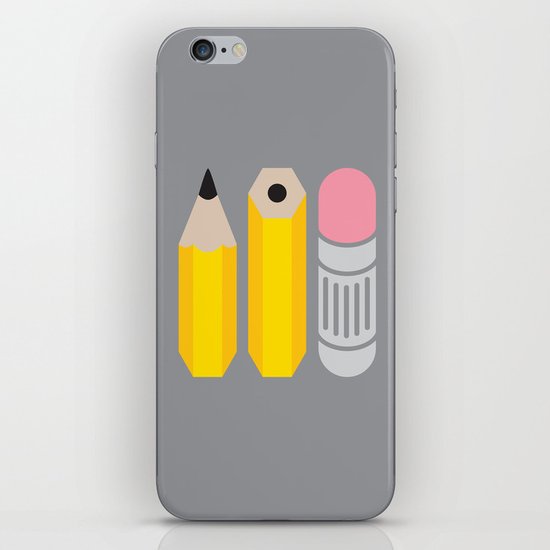 Deconstructed Pencil iPhone & iPod Skin