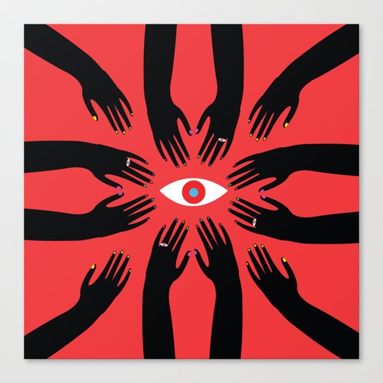 Guardian Hermanas Canvas Print