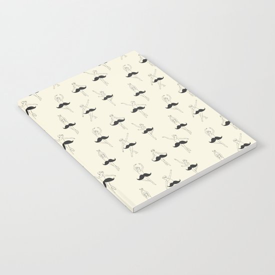 The Ballet of Mustache Notebook
