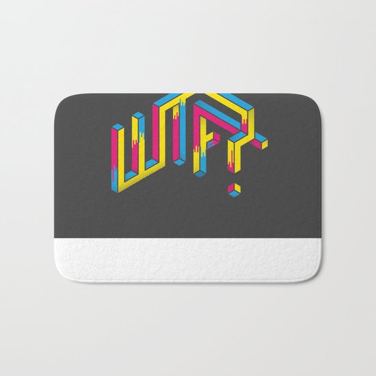 F*** The What? Bath Mat