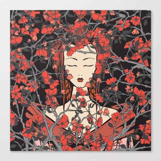 Sleeping Beauty Canvas Print