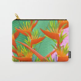 Bird of Paradise Flowers Carry-All Pouch
