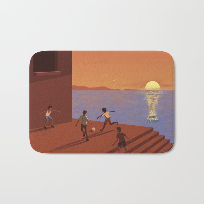 Dreaming Football Bath Mat