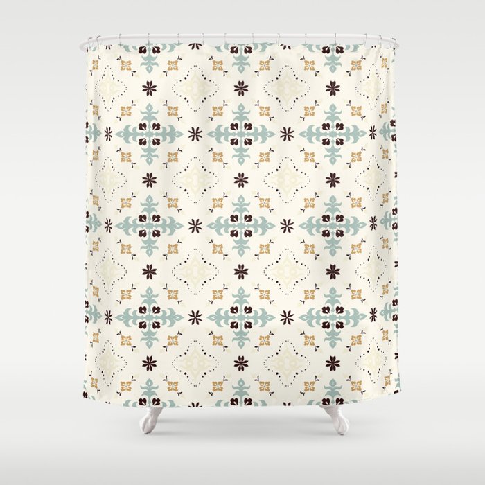 Gorgeous Ethnic Pattern Shower Curtain