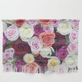 Bunches of Beautiful Roses Wall Hanging