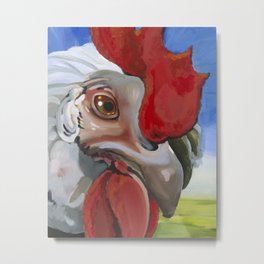 Chicken Metal Print