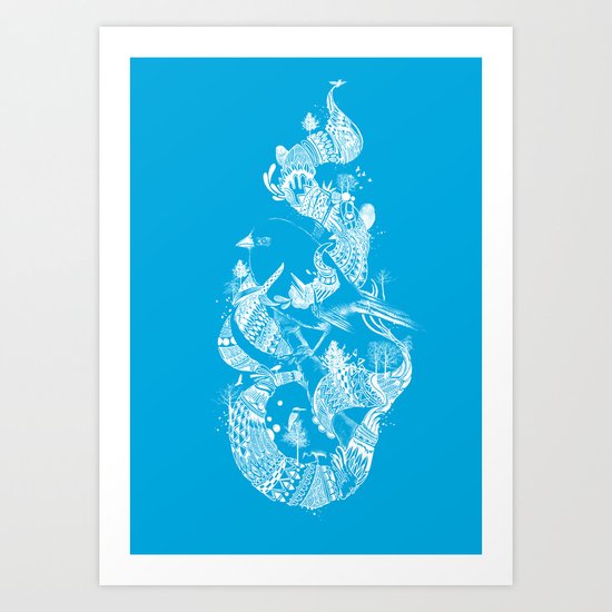 Art & Freedom Art Print