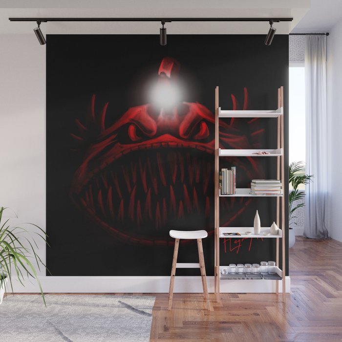 The Light Is Hungry Wall Mural