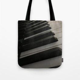 Piano. Fashion Textures Tote Bag