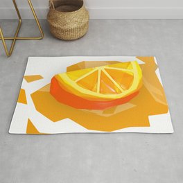 Orange Slice Rug