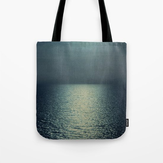 sea - sunset blue Tote Bag