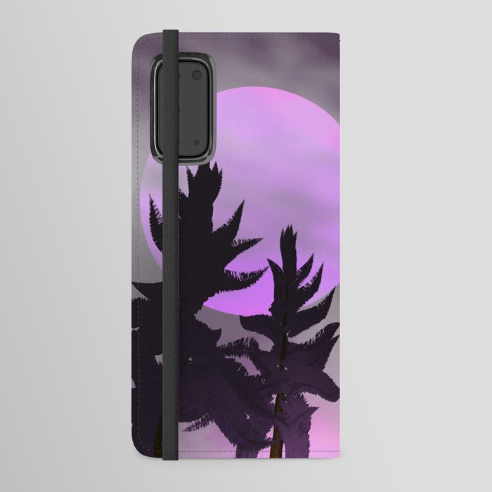 moonrise somewhere Android Wallet Case