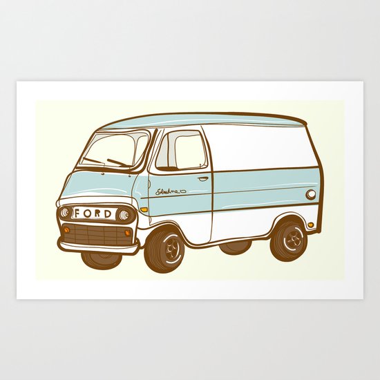 Econoline Art Print