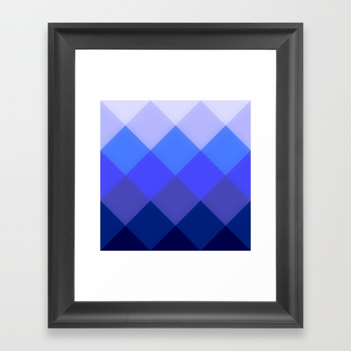 Squares #1 Framed Art Print