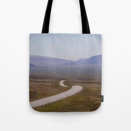 Icelandic Roads Tote Bag