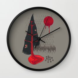 Holy Mountain Wall Clock | Obscure, Occult, Jodorowsky, Curated, Dark, Illustration, Landscape, Surrealism, Abstract, Movies & TV 