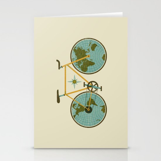 Ride For The World Stationery Cards