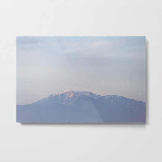 dusty mountain monday Metal Print