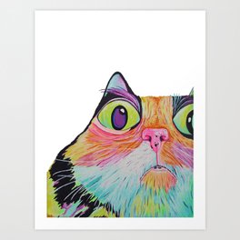cat nip trip Art Print