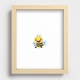Beekeeper If I Run You Run Recessed Framed Print
