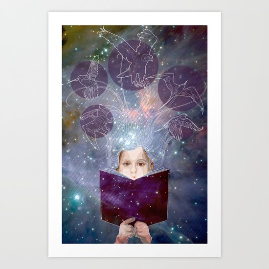Project Books! Art Print