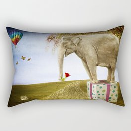 Good Things Don't Always Come in Small Packages Rectangular Pillow