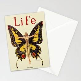 The Flapper by F.X. Leyendecker - Life Magazine Cover Art Print Stationery Cards