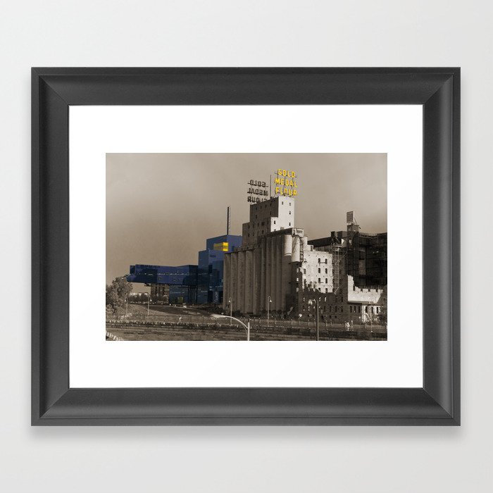 Old and New Framed Art Print