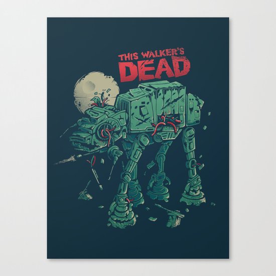 Walker's Dead Canvas Print