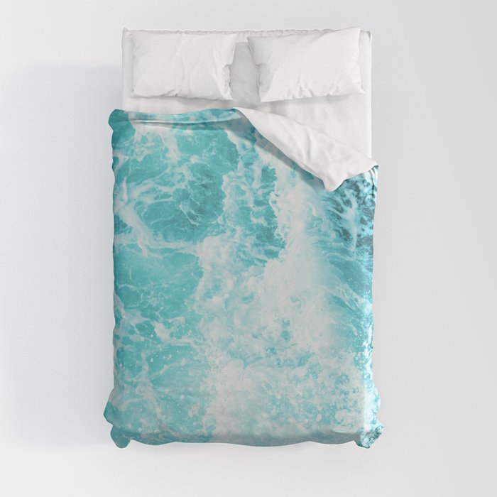 Perfect Sea Waves Duvet Cover