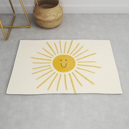 Smiley Sunshine Rug