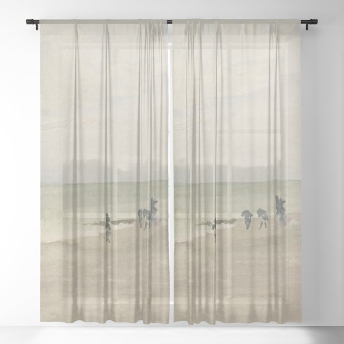 Opal Beach Sheer Curtain
