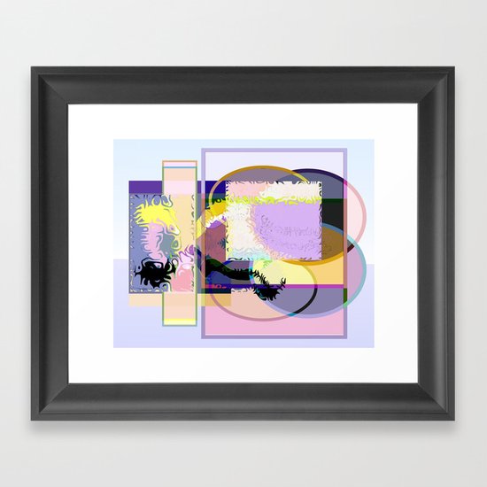 Eggs and Cream Framed Art Print