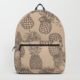 Fresh Pineapples Pewter Backpack